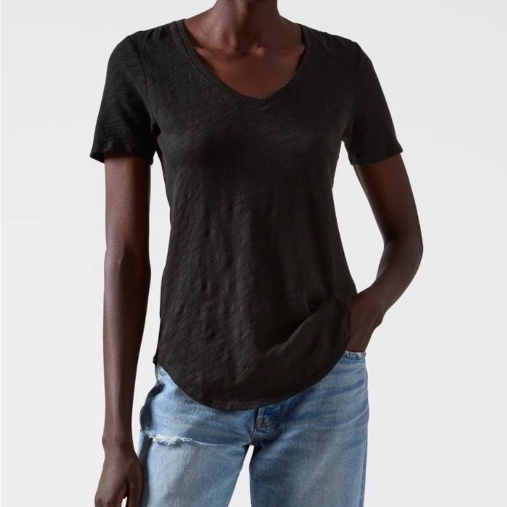 ATM Anthony Thomas Melillo Black Short Sleeve Tee